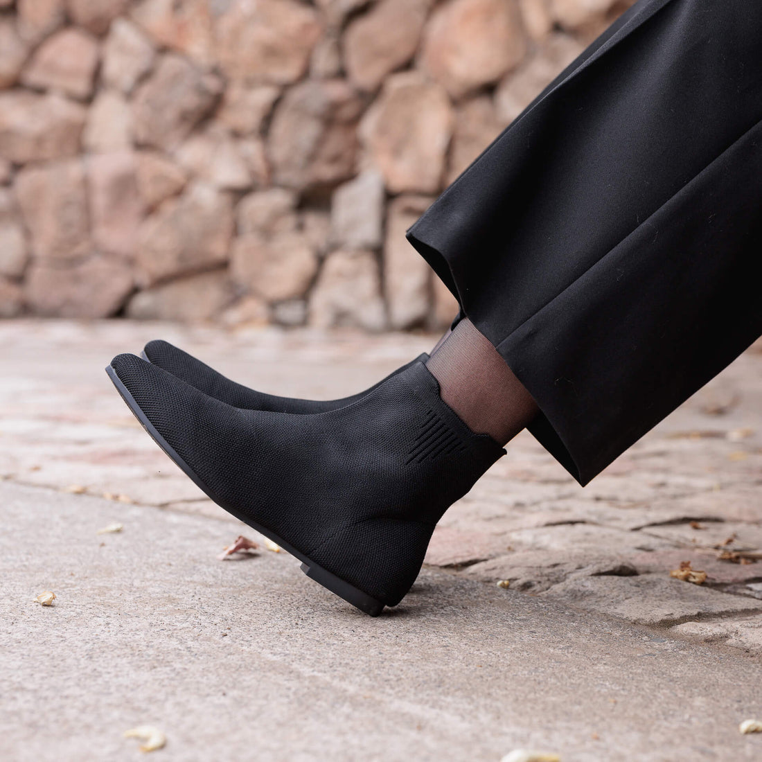 Botines Superblandas Negro repelentes al agua