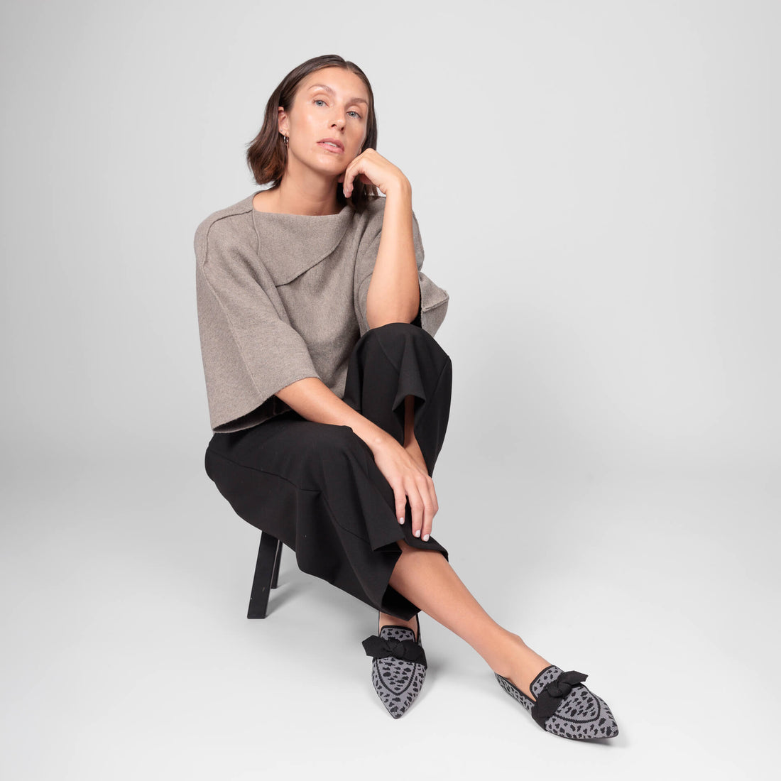 Superblandas Paris Gris Leopardo