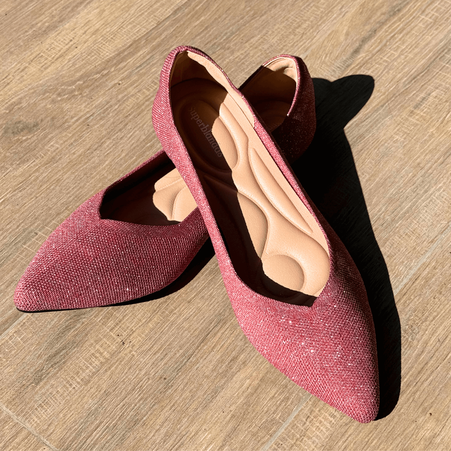 Superblandas Coral Brillos